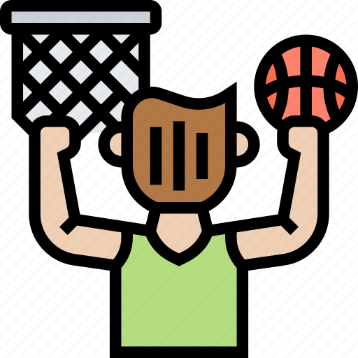 Rebound, basketball, defense, shot, action icon - Download on Iconfinder