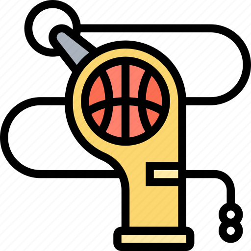 Whistle, sound, signal, coach, foul icon - Download on Iconfinder