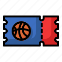 ticket, sport, game, champion, court, basketball, hoop
