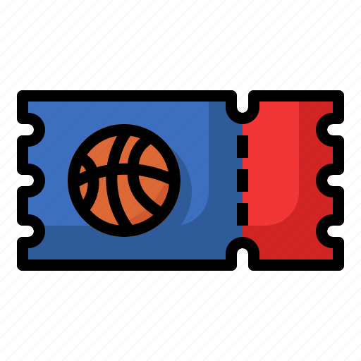 Ticket, sport, game, champion, court, basketball, hoop icon - Download on Iconfinder