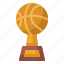 trophy, sport, game, champion, court, basketball, hoop 