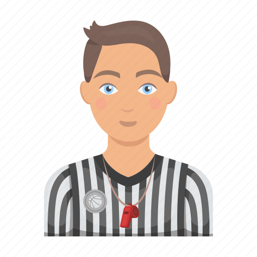 Basketball, man, person, referee, uniform icon - Download on Iconfinder