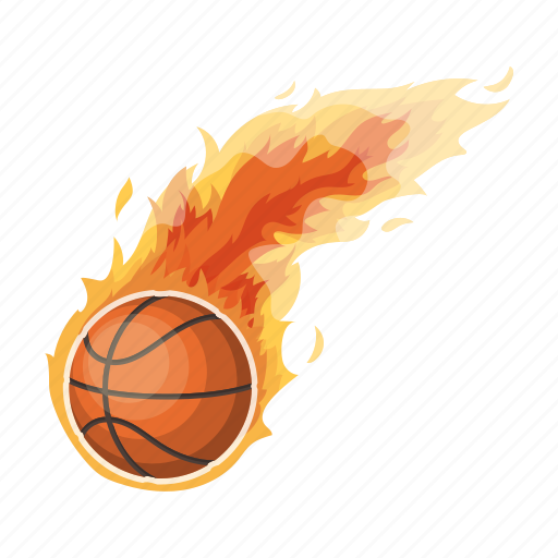 Ball, basketball, burning, sport, track icon - Download on Iconfinder