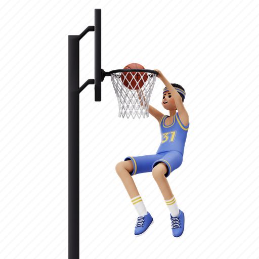 Basket, basketball player, basketball, sport, athlete, person, character 3D illustration - Download on Iconfinder