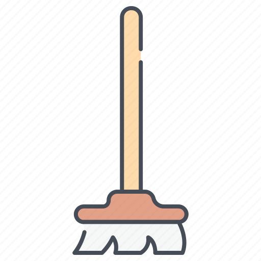 Broom, clean, sweeping, broomstick, cleaning icon - Download on Iconfinder