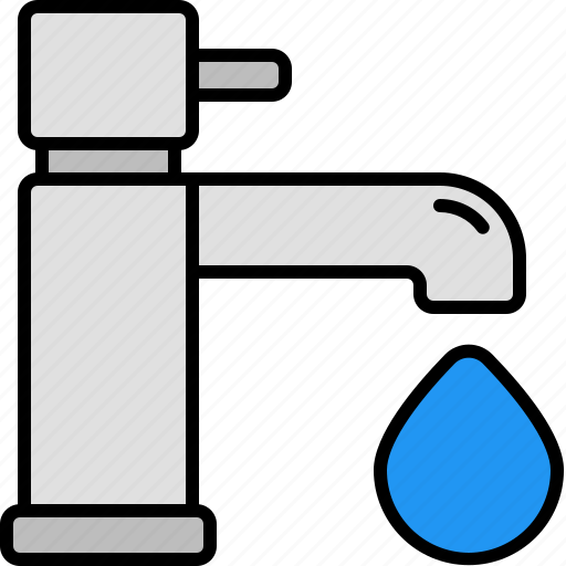 Faucet, water, tap, bathroom, restroom, toilet, wc icon - Download on Iconfinder