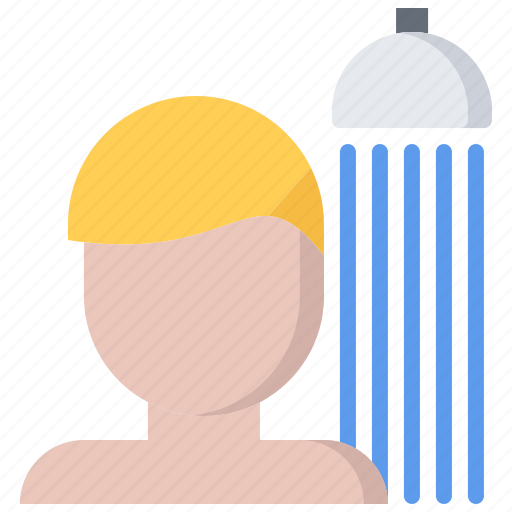 Bathroom, hygiene, man, shower, take, toilet icon - Download on Iconfinder