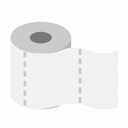 Paper, tissue, bathroom, roll, toiletpaper, restroom, toilet icon - Download on Iconfinder
