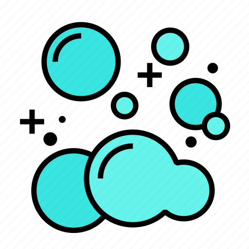 Bubble, cleaner, hygiene, wash, bubbles, soap bubble, shower icon - Download on Iconfinder