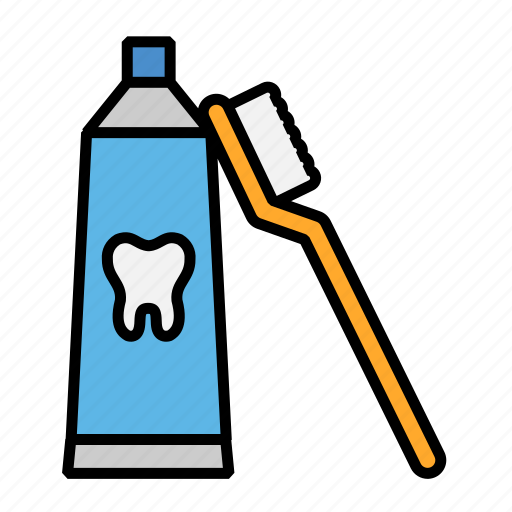 Brush, teeth, tooth, hyigene, dental, toothbrush, clean icon - Download on Iconfinder