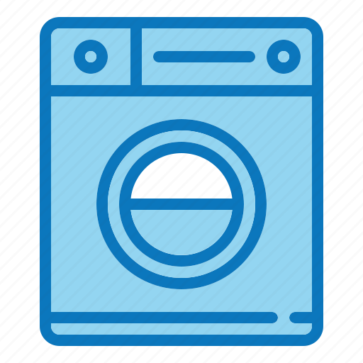 Washing, machine, laundry, cleaning, wash, clean, bathroom icon - Download on Iconfinder