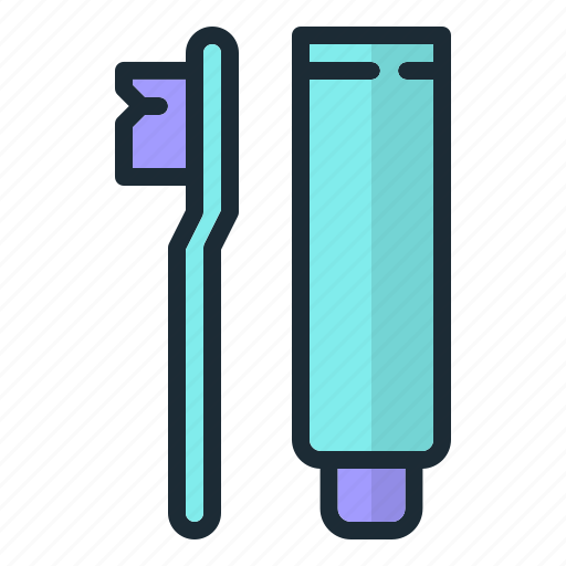 Toothbrush, toothpaste, tooth, teeth, dental, dentist, mouth care icon - Download on Iconfinder