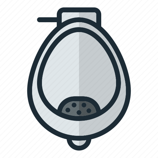 Urinal, pee, bathroom, wc, toilet, restroom, wash icon - Download on Iconfinder