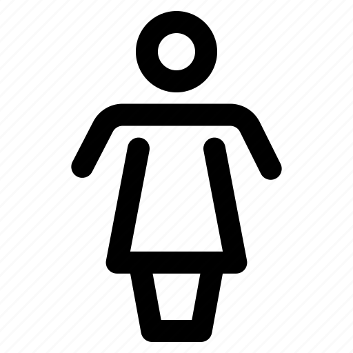 Bathroom, woman, sign icon - Download on Iconfinder