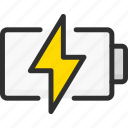 battery, bolt, charge, energy, lightning, power