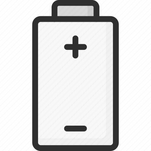 Battery, charge, energy, minus, plus, power icon - Download on Iconfinder