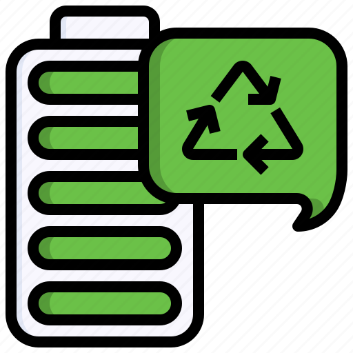 Recycle, rechargeable, battery, electronics, energy icon - Download on Iconfinder