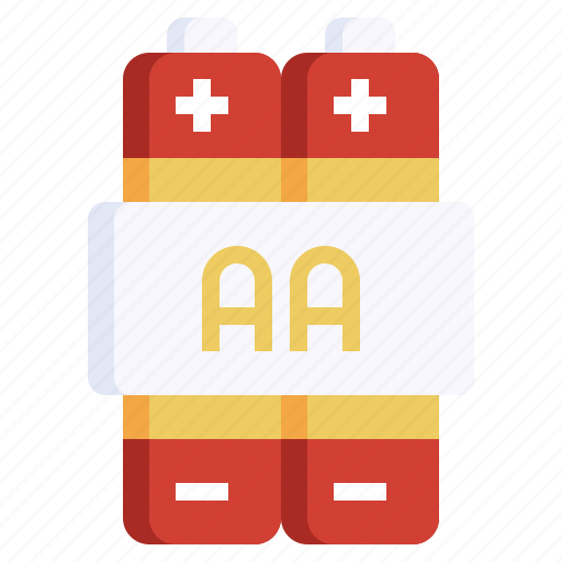Battery, aa, energy, accumulator, electronics icon - Download on Iconfinder