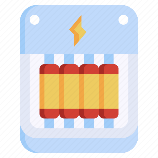 Battery, charging, low, level, device, electronics icon - Download on Iconfinder