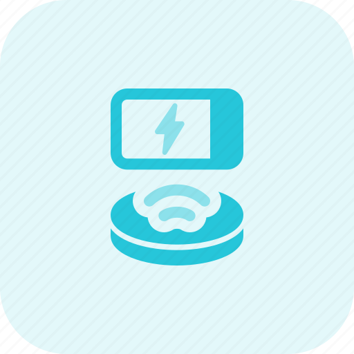 Wireless, mobile, charging, battery, power icon - Download on Iconfinder