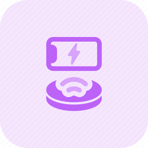 Wireless, smartphone, charging, battery, power icon - Download on Iconfinder