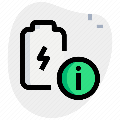 Battery, charging, info, energy icon - Download on Iconfinder