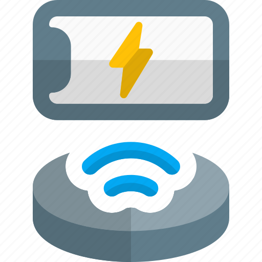 Wireless, smartphone, charging, power icon - Download on Iconfinder