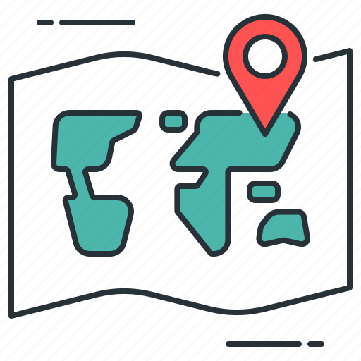 Map, country, location, place icon - Download on Iconfinder
