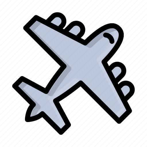 Plane, military, army, aircraft, battlefield icon - Download on Iconfinder