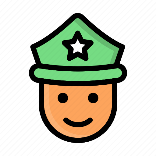 Solider, army, battlefield, police, face icon - Download on Iconfinder