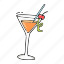 baverage, martini, cocktail, alcohol, glass, drink 