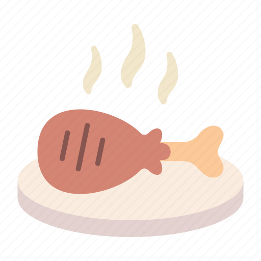Chicken, leg, barbecue, food, grilled icon - Download on Iconfinder