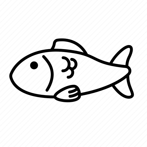 Fish, animal, meat, food icon - Download on Iconfinder