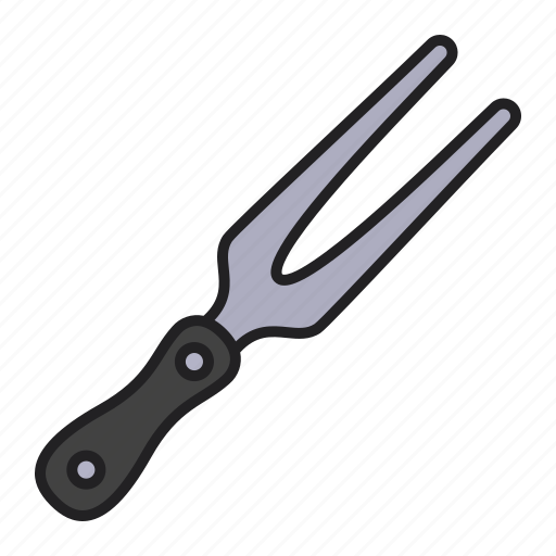 Fork, barbecue, cooking, tool icon - Download on Iconfinder