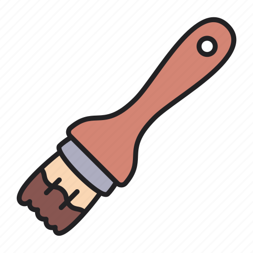 Basting, brush, barbecue, kitchenware icon - Download on Iconfinder