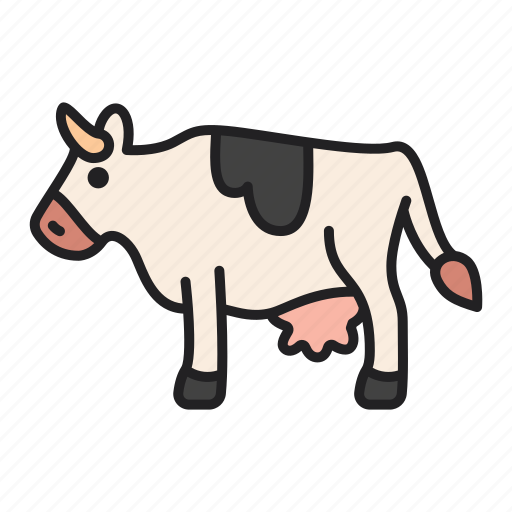Cow, animal, farm, food icon - Download on Iconfinder
