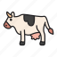cow, animal, farm, food 