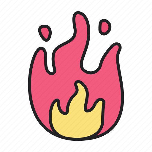 Fire, hot, flame, nature icon - Download on Iconfinder