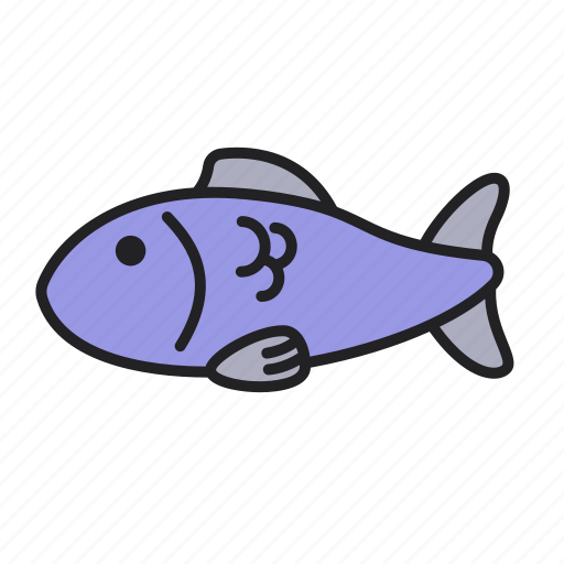 Fish, animal, meat, food icon - Download on Iconfinder