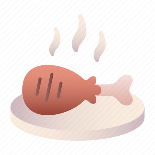 Chicken, leg, barbecue, food, grilled icon - Download on Iconfinder