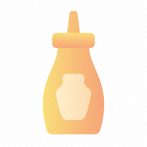 Mustard, bottle, condiment, food icon - Download on Iconfinder