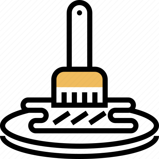 Brush, basting, cooking, grill, sauce icon - Download on Iconfinder