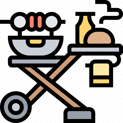 Barbeque, grill, picnic, food, meal icon - Download on Iconfinder