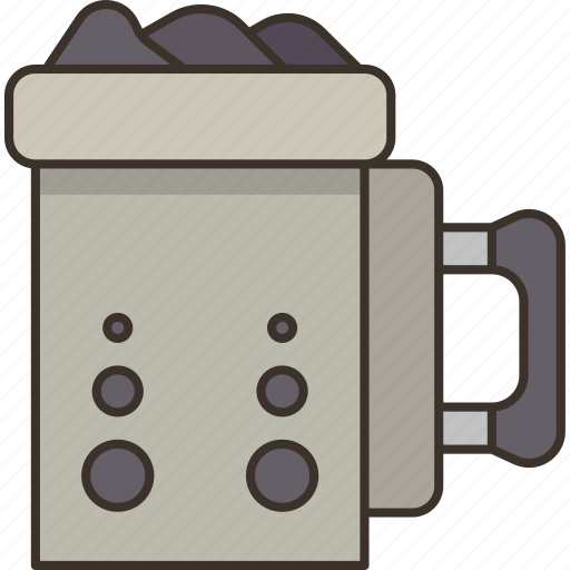 Chimney, starter, charcoal, firewood, fuel icon - Download on Iconfinder