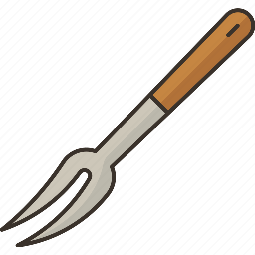 Fork, meat, carving, cooking, kitchen icon - Download on Iconfinder