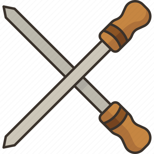 Skewers, stick, grilling, cooking, tool icon - Download on Iconfinder