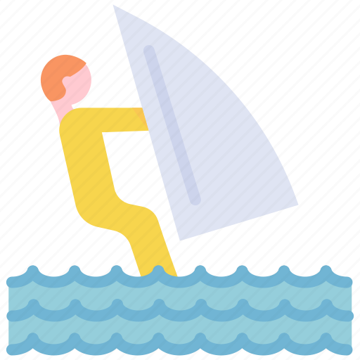 Activity, beach, wakeboarding, yacht, vacation, watersports icon - Download on Iconfinder