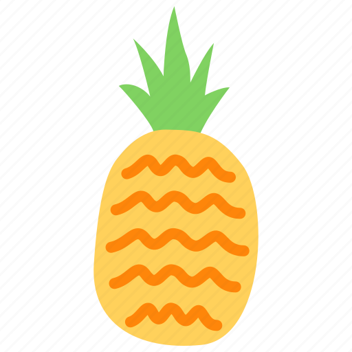 Pineapple, ananas, fruit, tropical icon - Download on Iconfinder