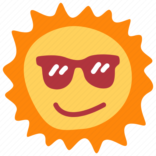 Sun, sunglasses, summer, weather icon - Download on Iconfinder
