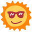 sun, sunglasses, summer, weather 